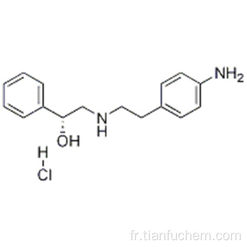 Chlorhydrate de (alpha-R) -alpha - [[[2- (4-aminophényl) éthyl] amino] méthyl] benzèneméthanol CAS 521284-22-0